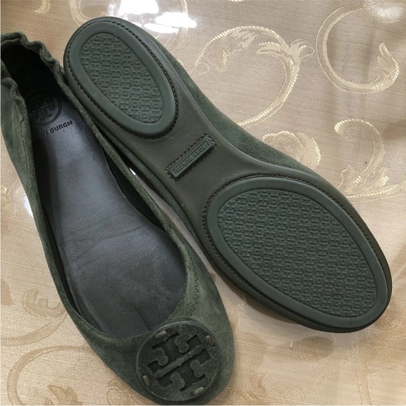 Tory Burch women’s shoes size 6.5 green color - Picture 3 of 8